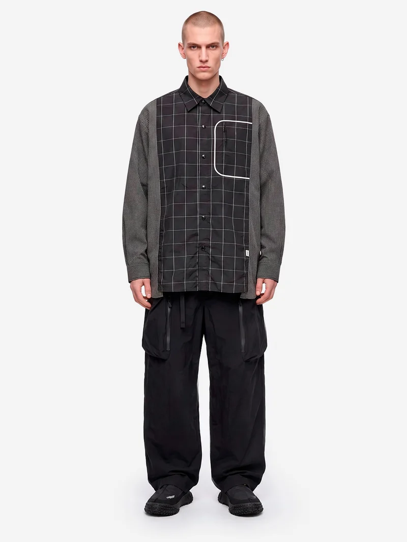Camicia in Nylon grigia