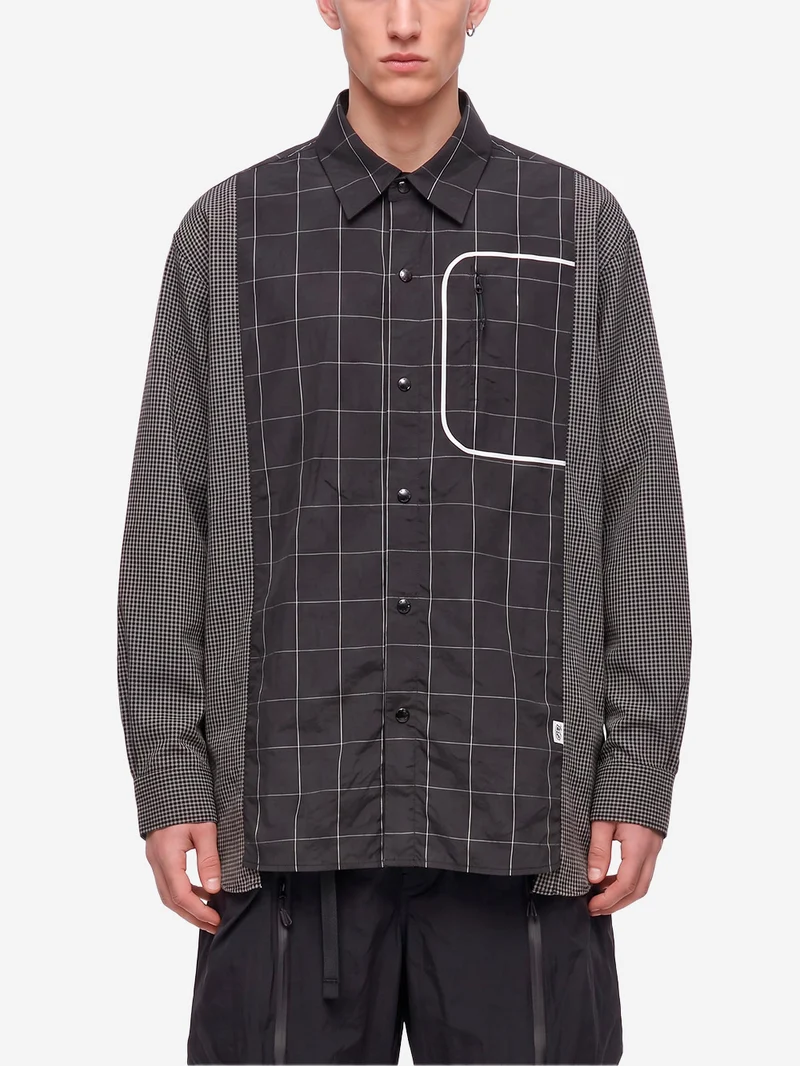Camicia in Nylon grigia