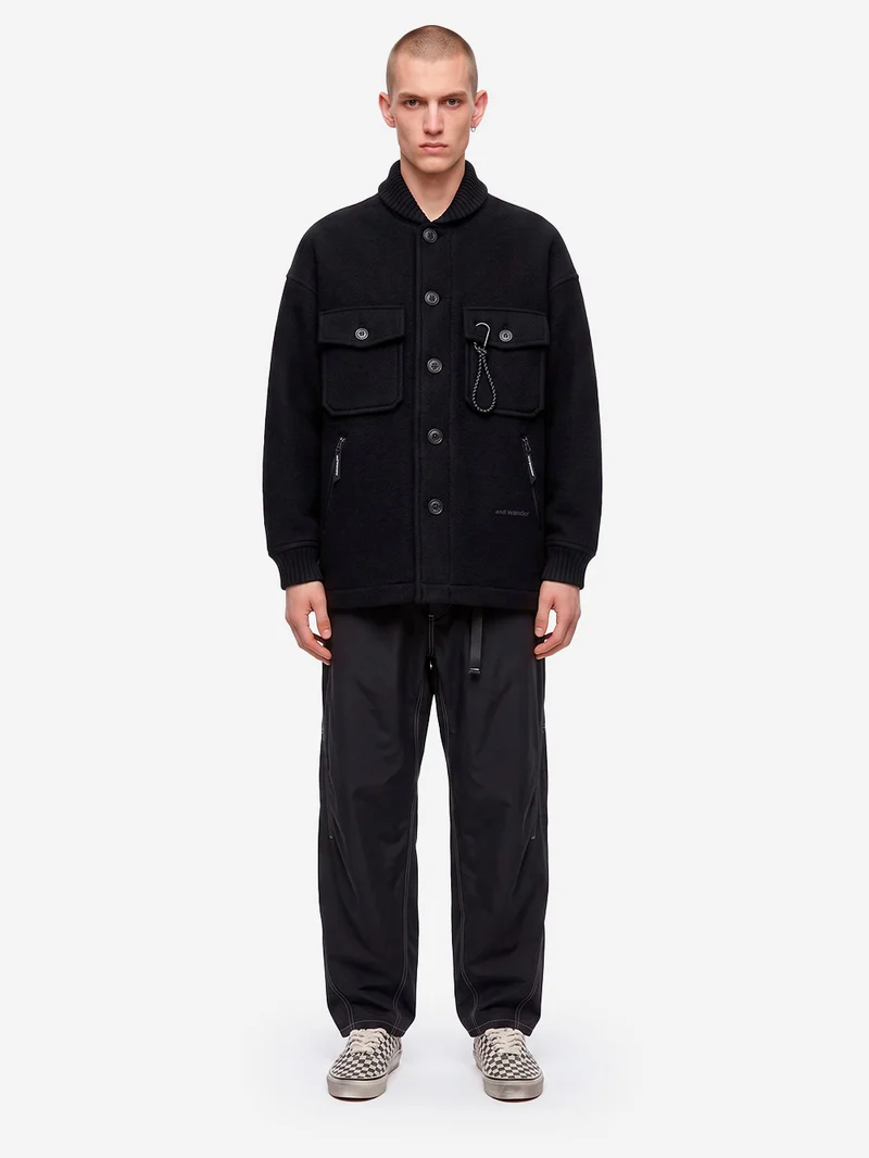 Giacca Lunga Wool Shaggy