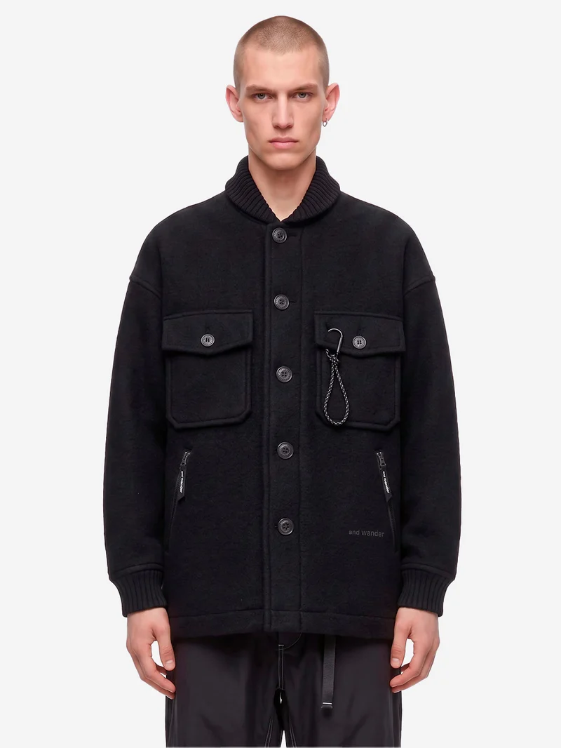 Giacca Lunga Wool Shaggy