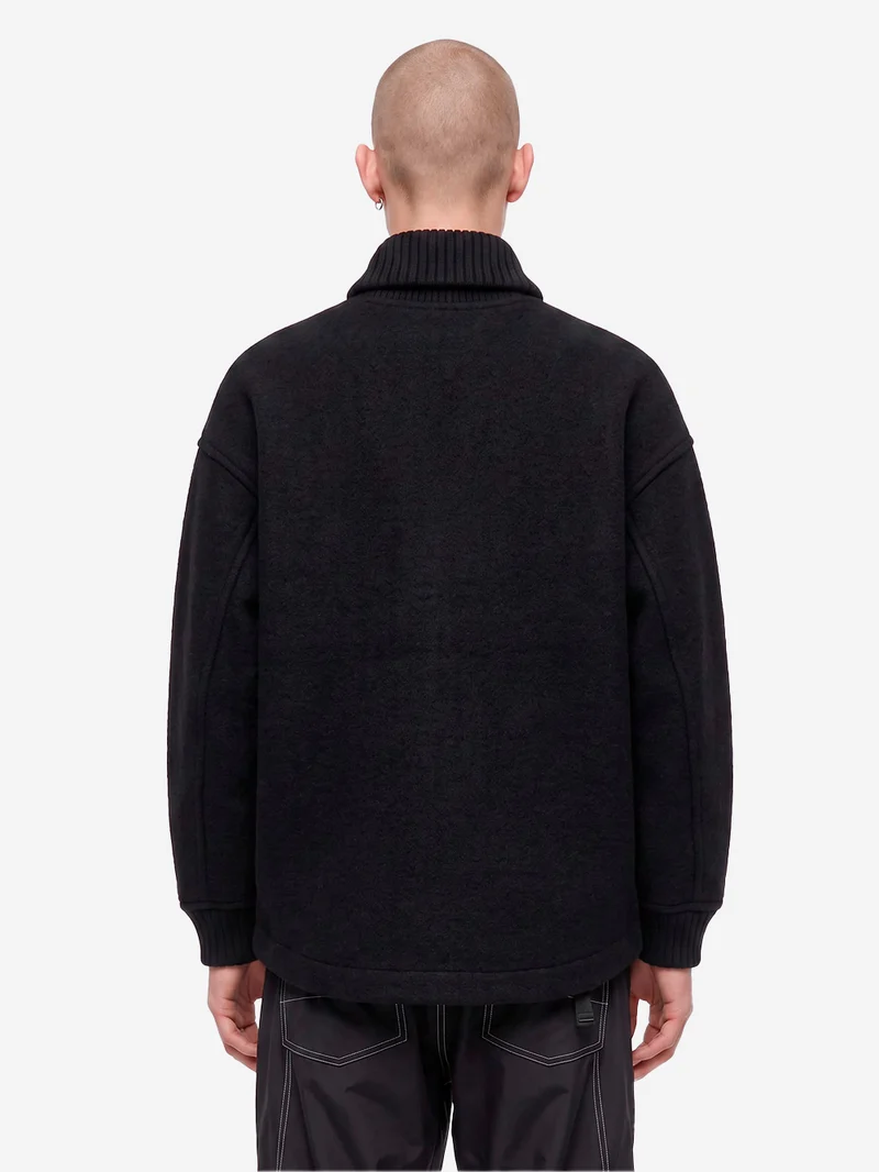 Giacca Lunga Wool Shaggy