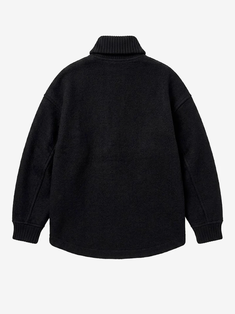 Giacca Lunga Wool Shaggy