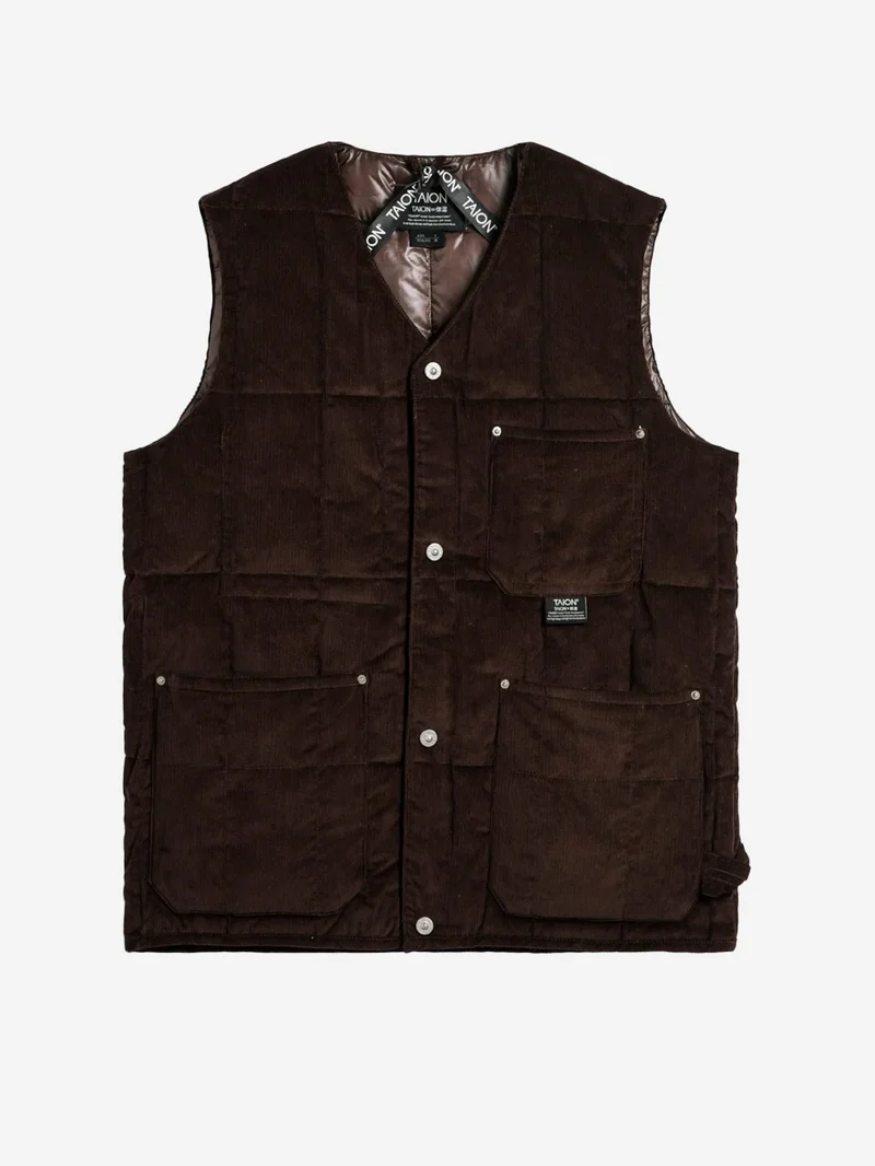 Gilet da lavoro in Cordura marrone
