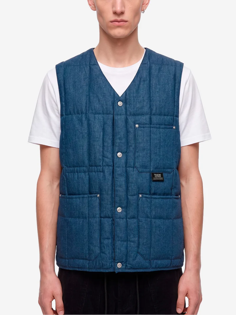 Gilet da lavoro in Cordura blu