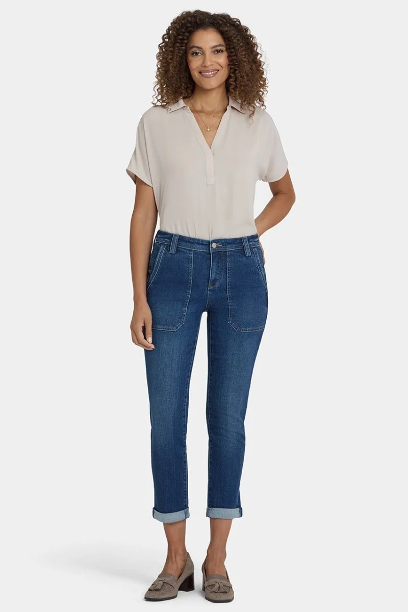 Margot Girlfriend Jeans | Vintage Lapis