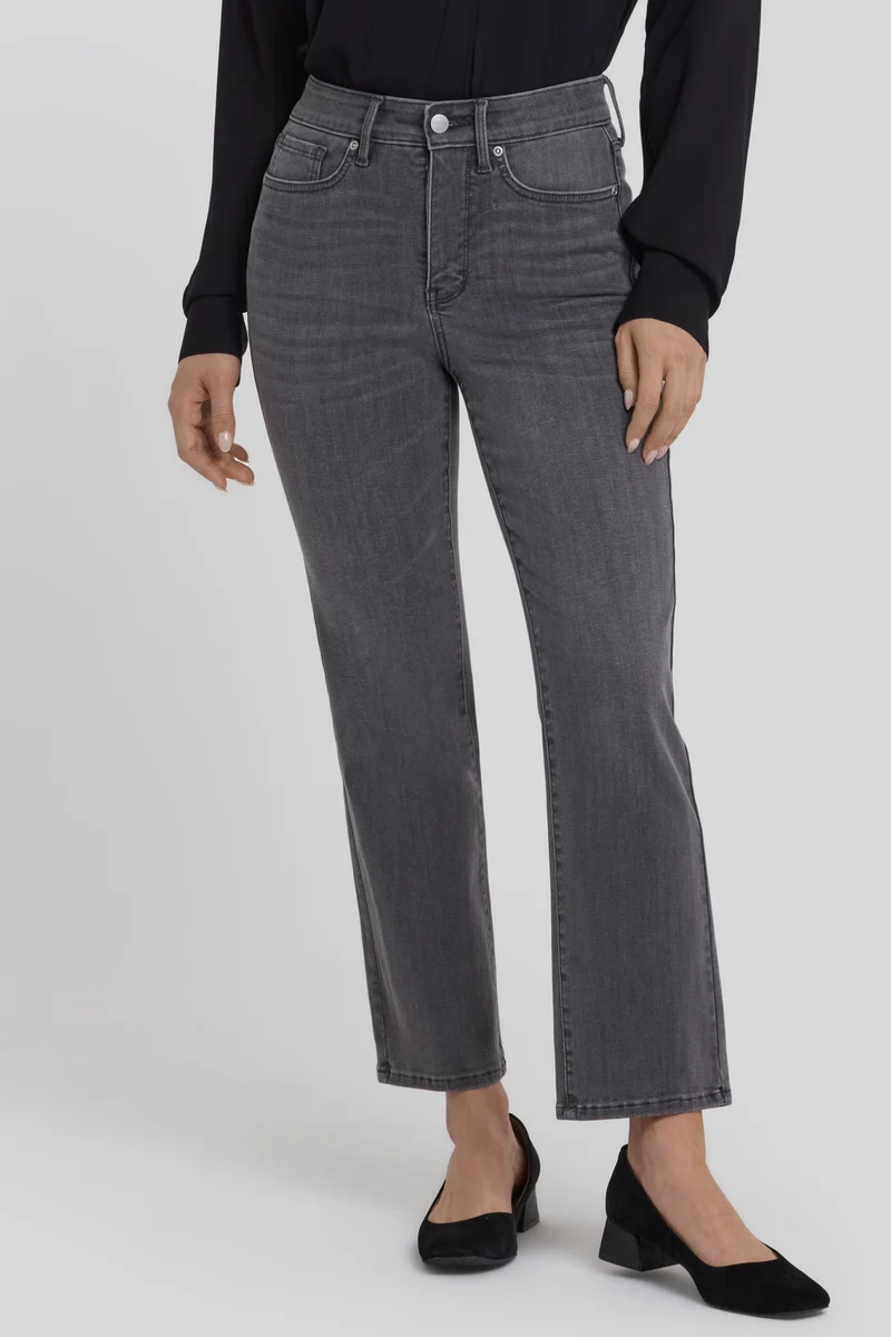 Marilyn Straight Ankle Jeans | Chateau Shadow