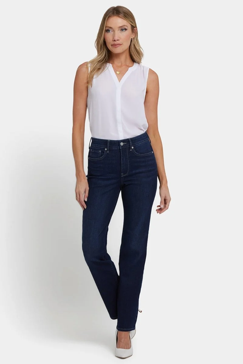Marilyn Straight Jeans | Midnight Breeze