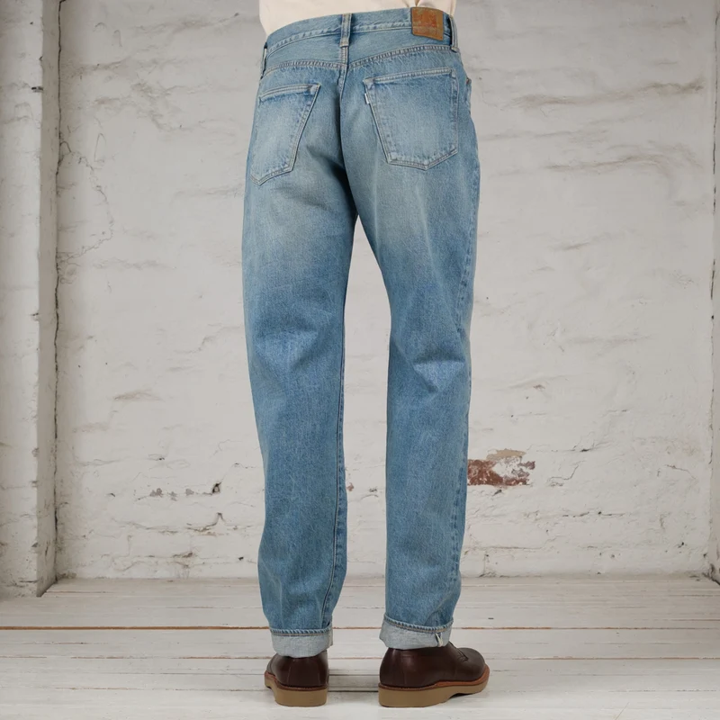 0615 13,5 oz. 7Years Wash Relaxed Fit Jeans