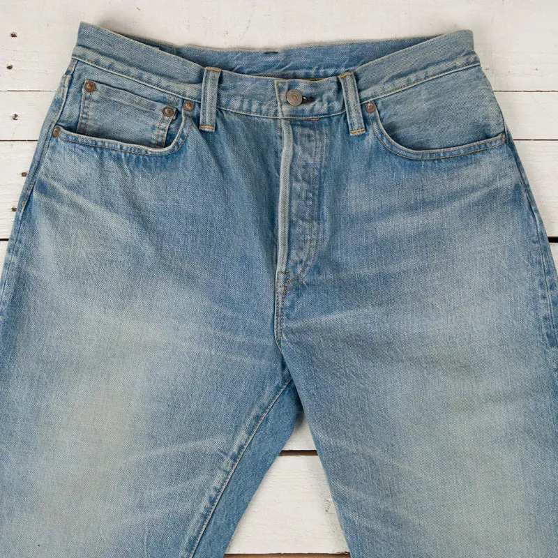 0615 13,5 oz. 7Years Wash Relaxed Fit Jeans
