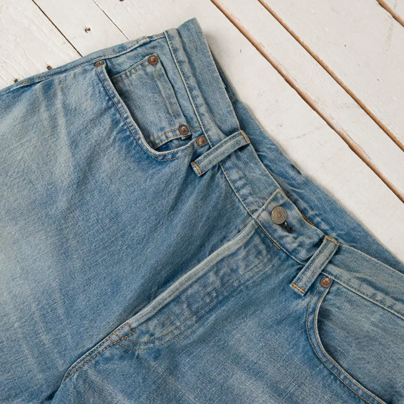 0615 13,5 oz. 7Years Wash Relaxed Fit Jeans