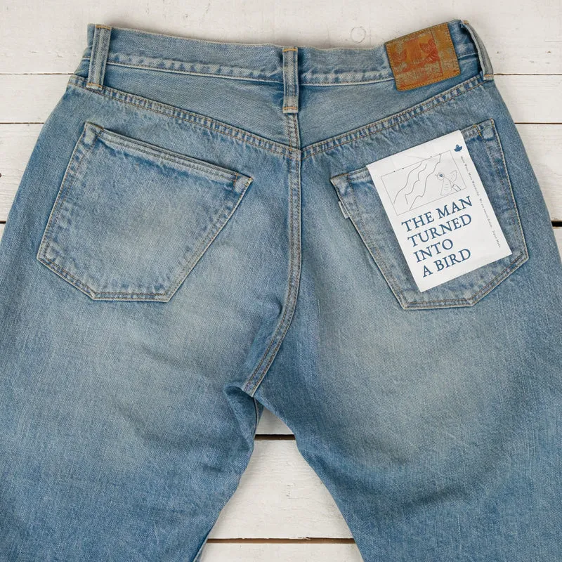 0615 13,5 oz. 7Years Wash Relaxed Fit Jeans