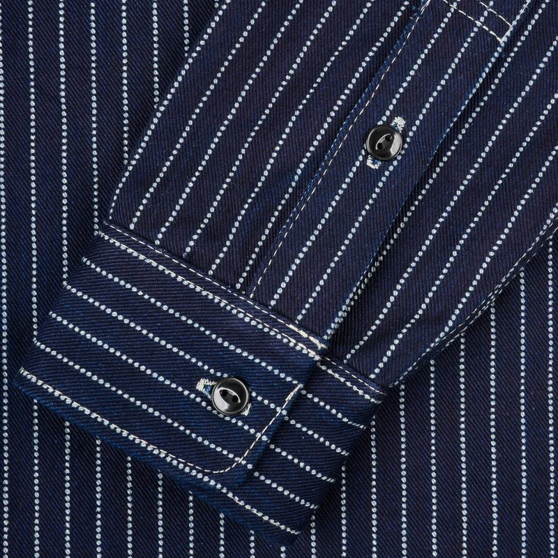 IHSH-266-IND 12oz Wabash Work Shirt Indigo