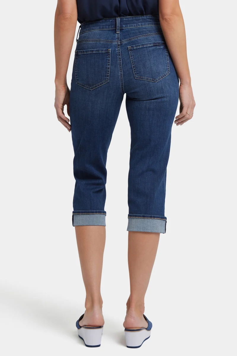 Marilyn Straight Crop Jeans in Cool Embrace® Denim | Rio Rapids