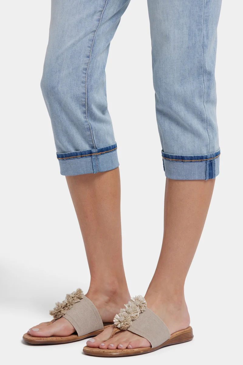 Marilyn Straight Crop Jeans in Cool Embrace® Denim | Santiago sea