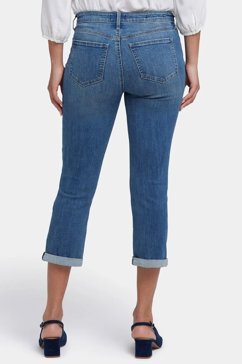 Chloe Skinny Capri Jeans in Cool Embrace® Denim | Costa Brava