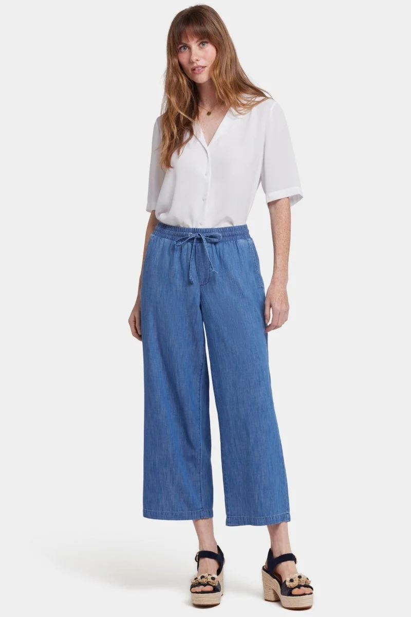 Jayne Pull-On weit geschnittene Knöchelhosen | Everly