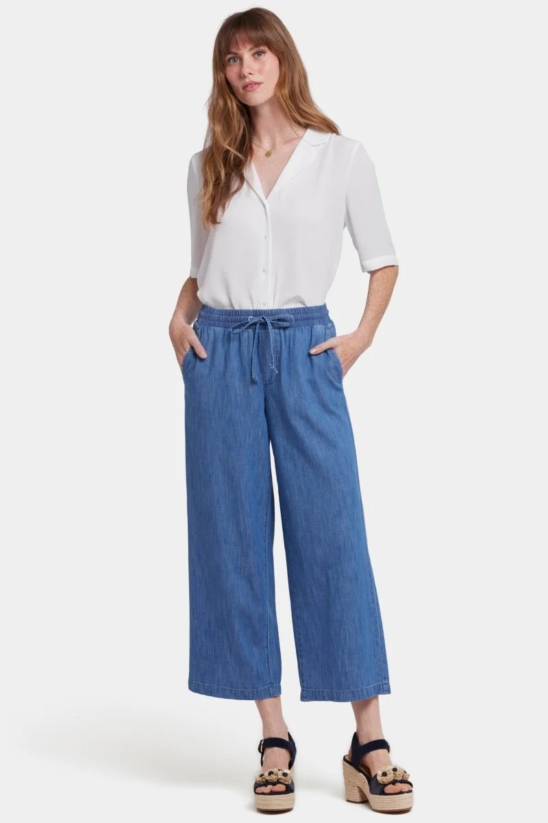 Jayne Pull-On weit geschnittene Knöchelhosen | Everly