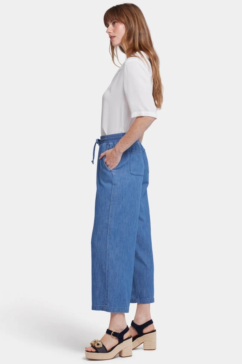 Jayne Pull-On weit geschnittene Knöchelhosen | Everly