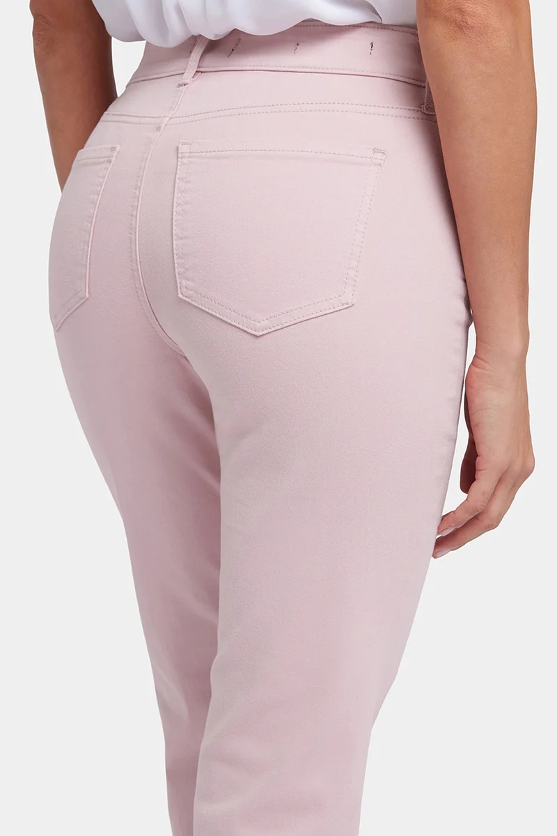 Marilyn Straight Ankle Jeans | Pale Mauve