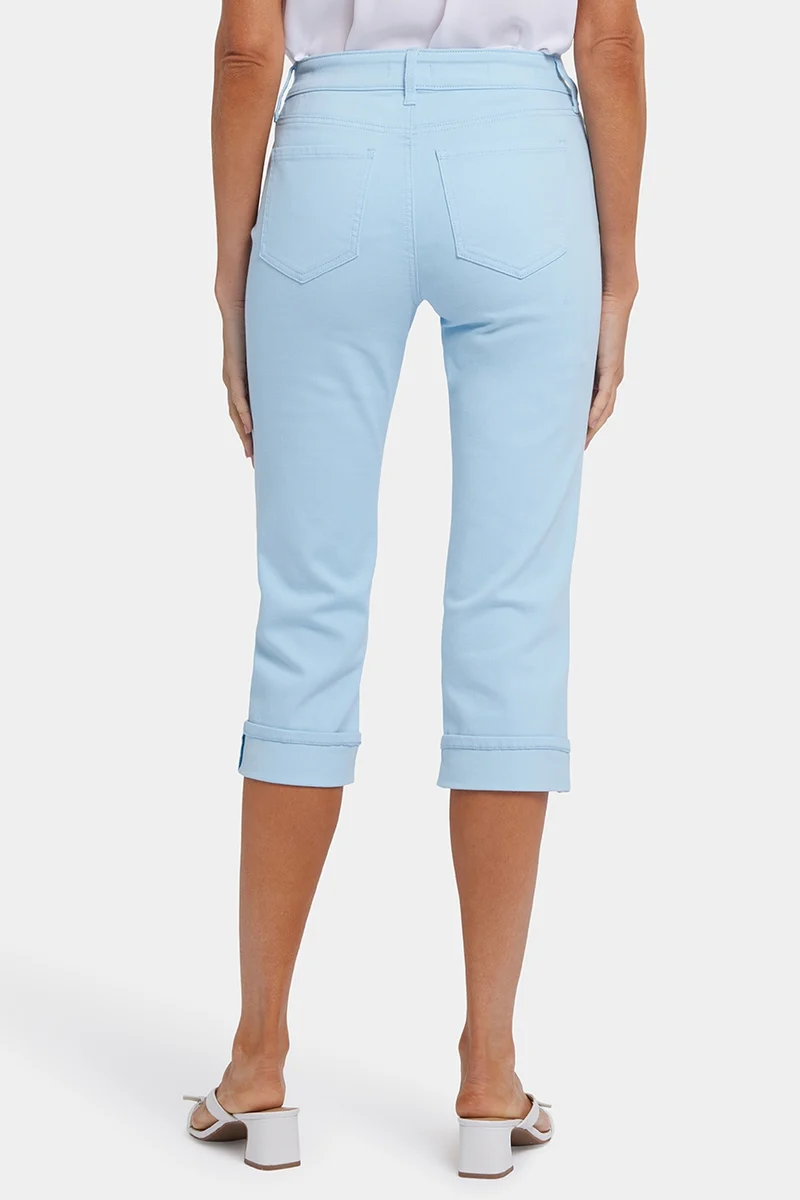 Marilyn Straight Crop Jeans in Cool Embrace® Denim | Aquatic