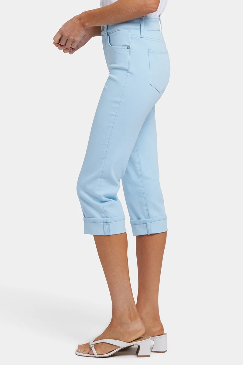 Marilyn Straight Crop Jeans in Cool Embrace® Denim | Aquatic