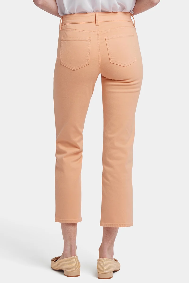 Marilyn Straight Ankle Jeans | Apricot Nectar