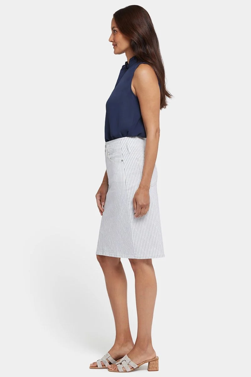 Hohe Taille Rock | Palencia Stripe