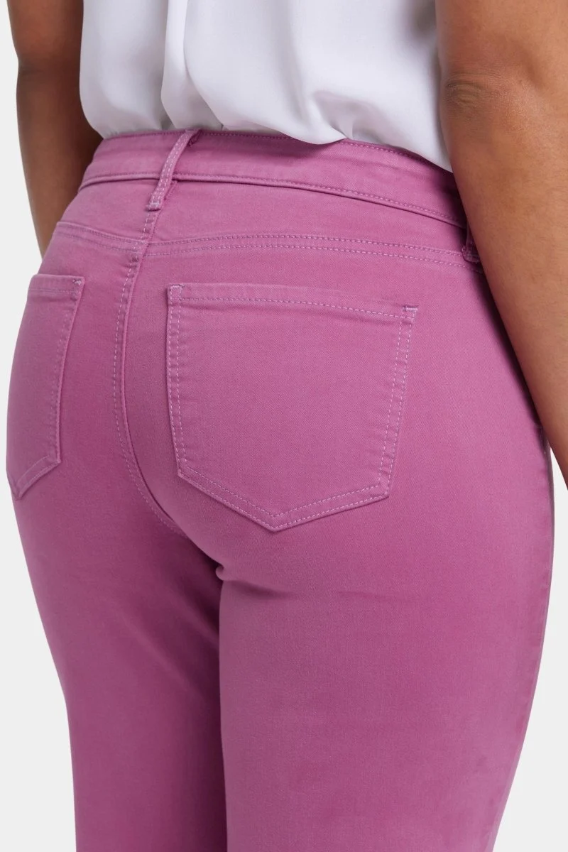 Teresa Wide Leg Ankle Jeans | Red Violet