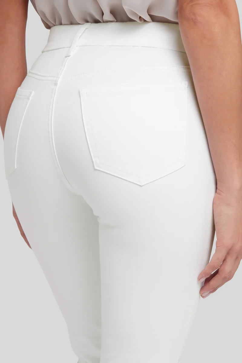 Waist-Match™ Marilyn Straight Jeans | Optic White