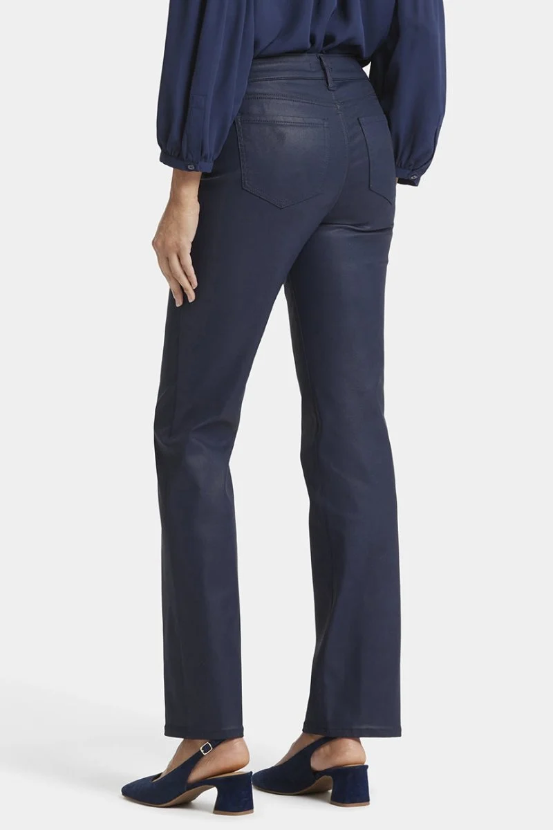 Marilyn Straight Jeans Beschichtung | Starless Sky Coated