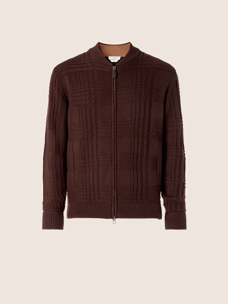 Check Wool Jacket
