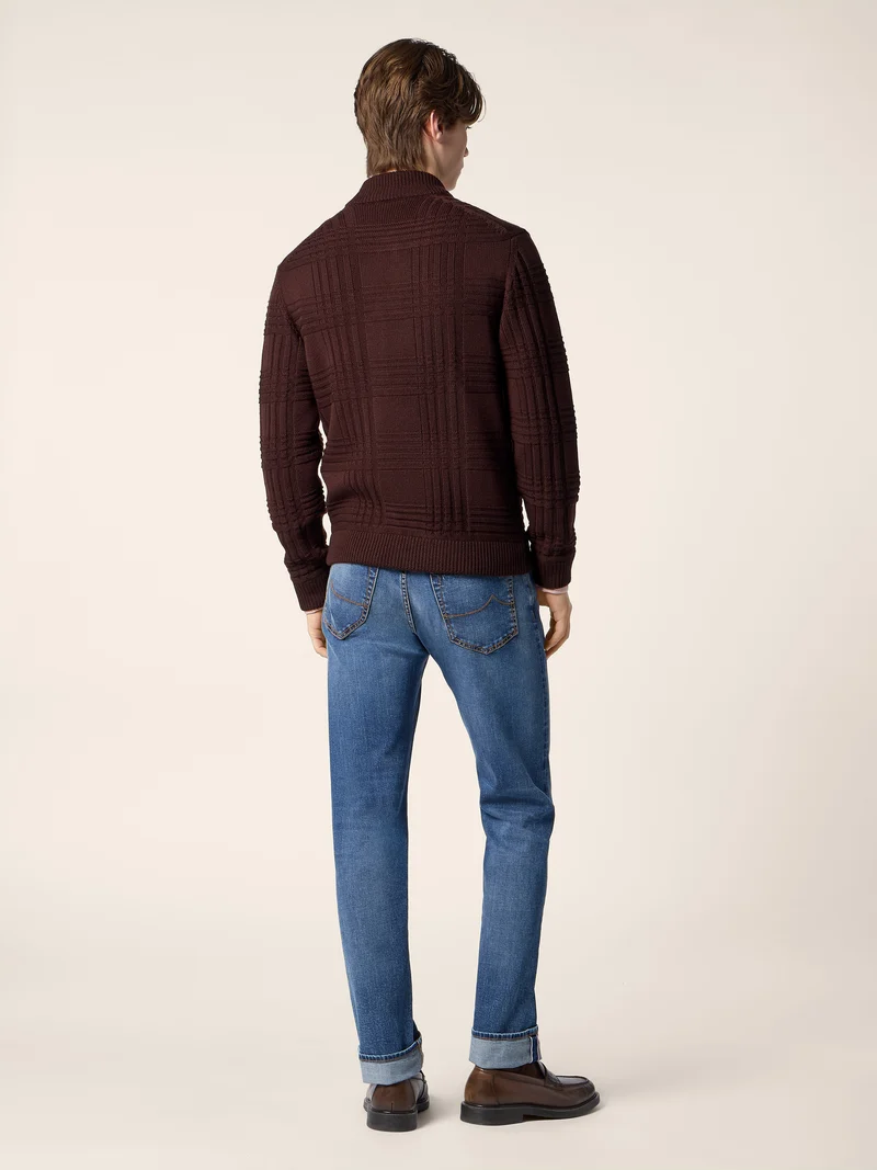 Check Wool Jacket