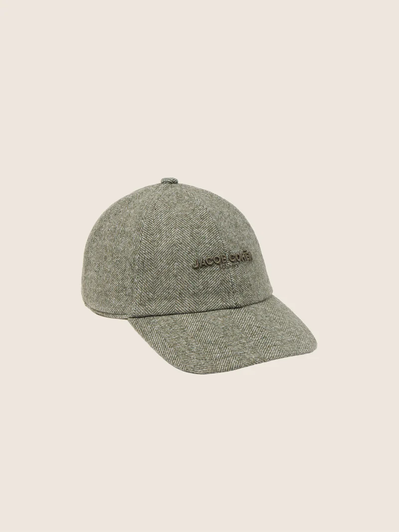 Herringbone Flannel Baseball Hat
