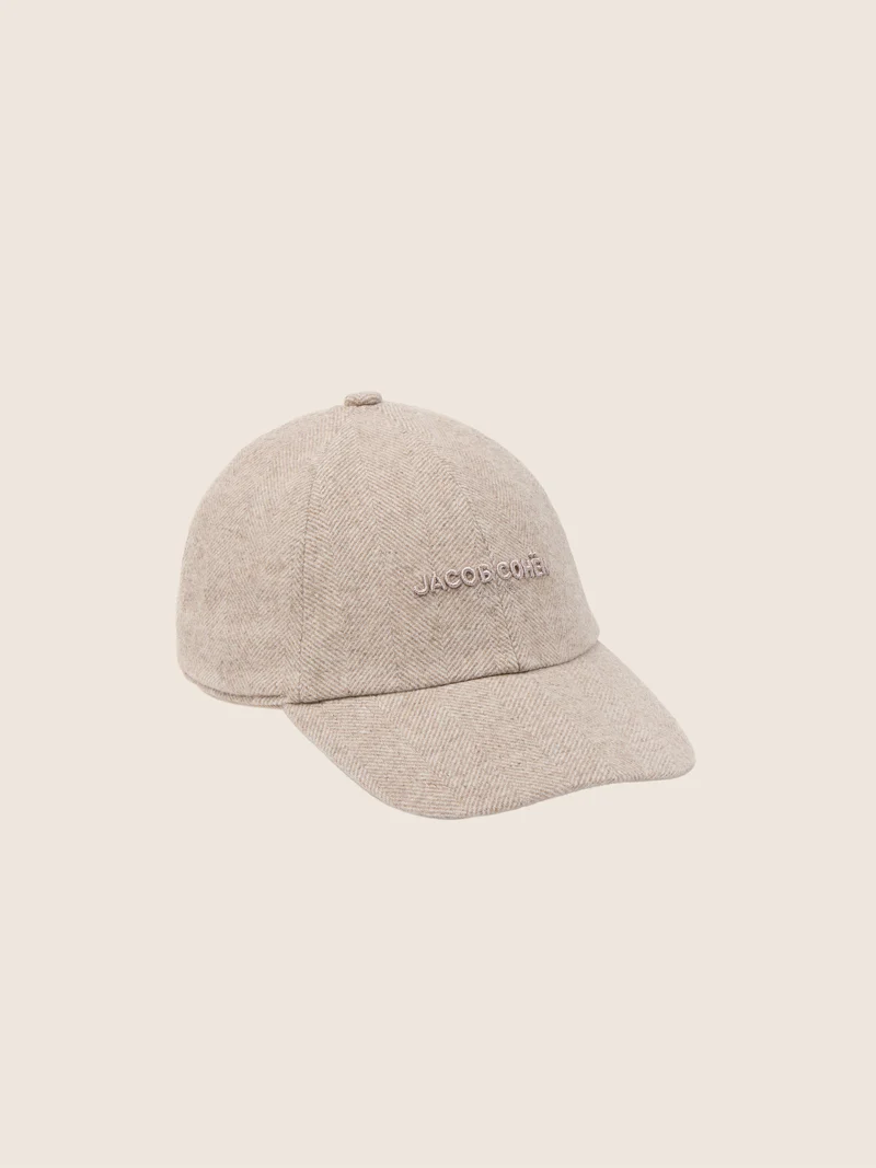 Herringbone Flannel Baseball Hat
