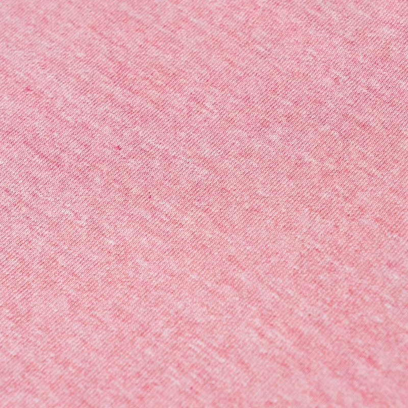 88/12 Crew Neck T-Shirt Rot Meliert