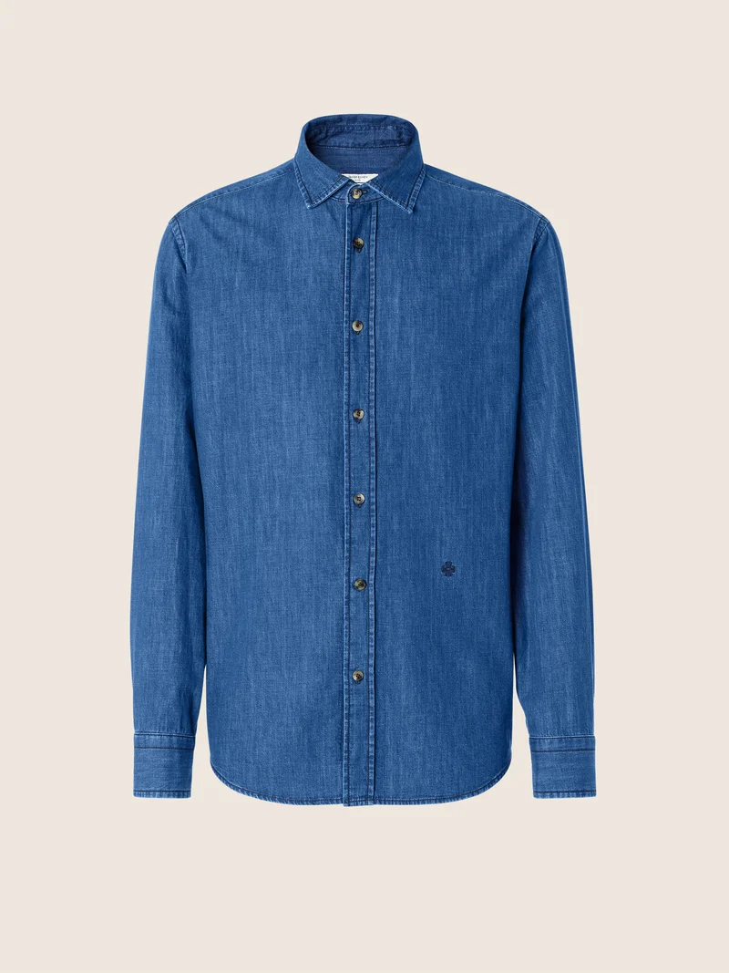 Lightweight Denim Western Shirt