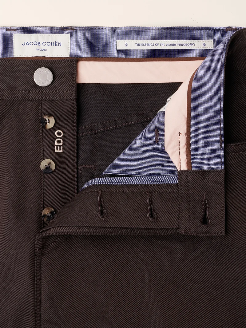 Edo — Cotton-Wool Twill Pants