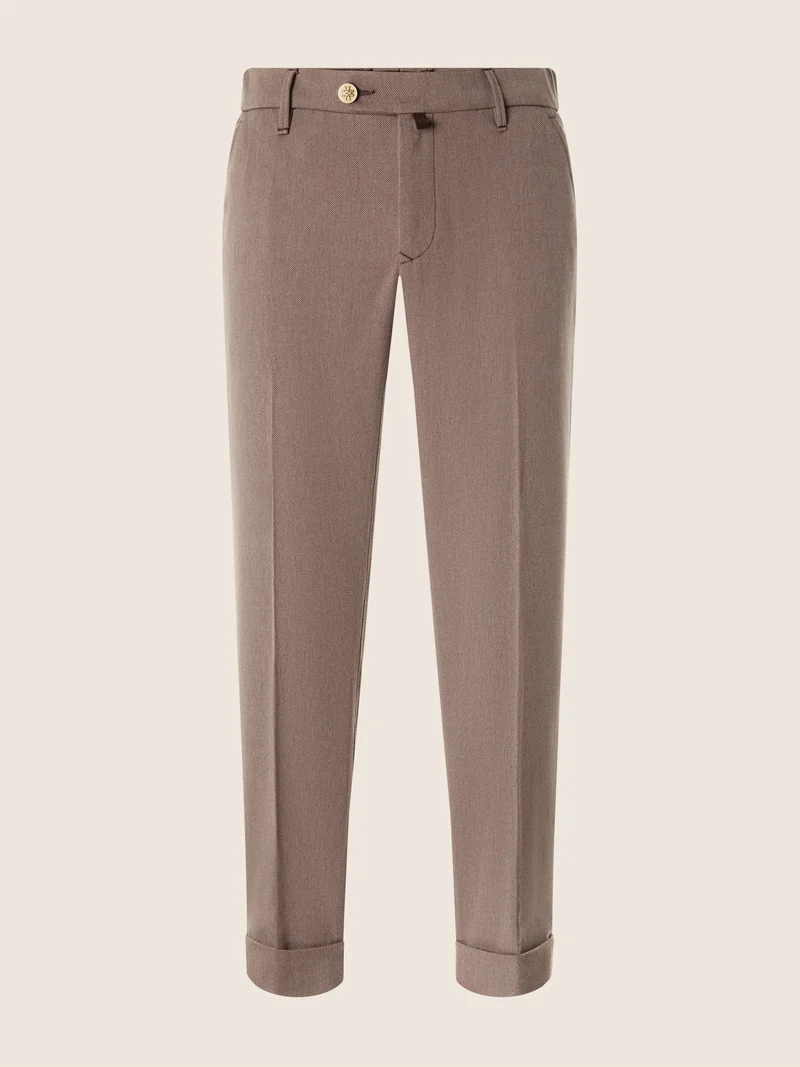 Jannik — Pants in Cotton-Wool Stretch Drill