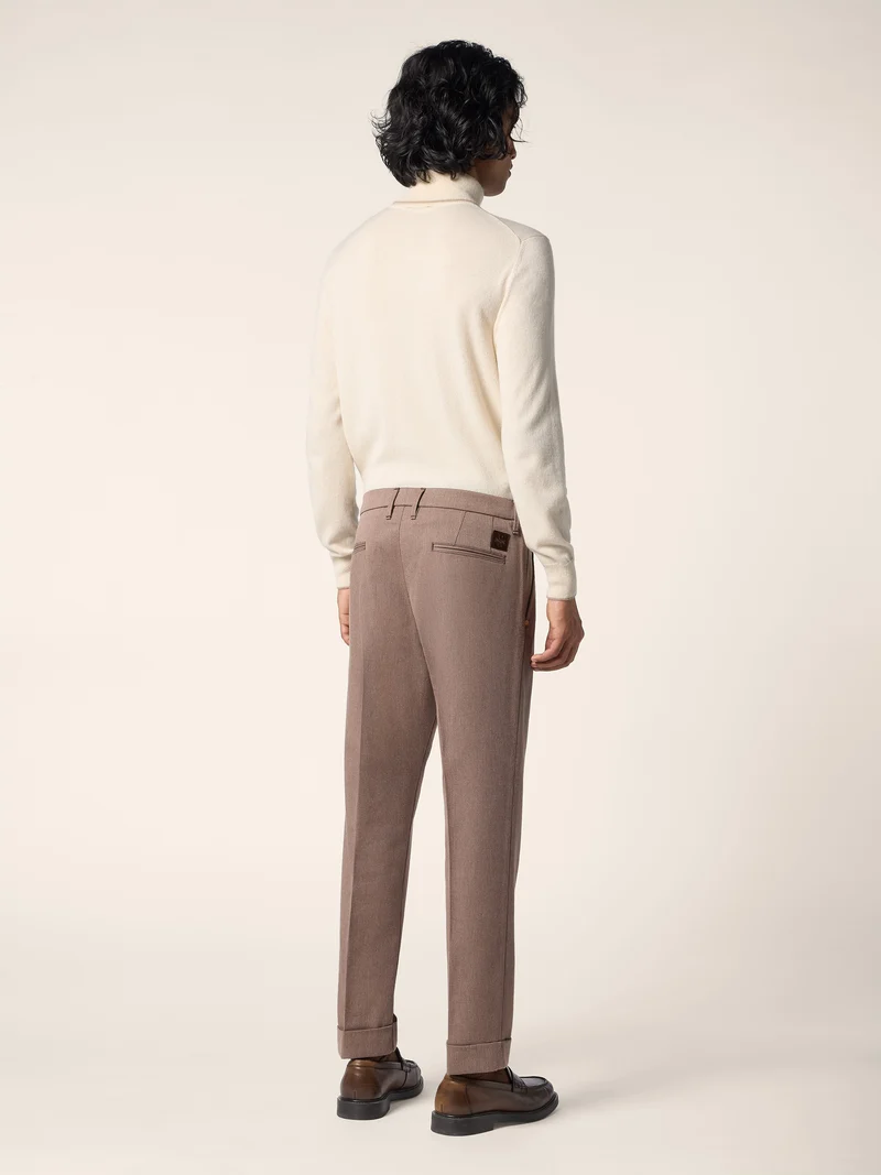 Jannik — Pants in Cotton-Wool Stretch Drill