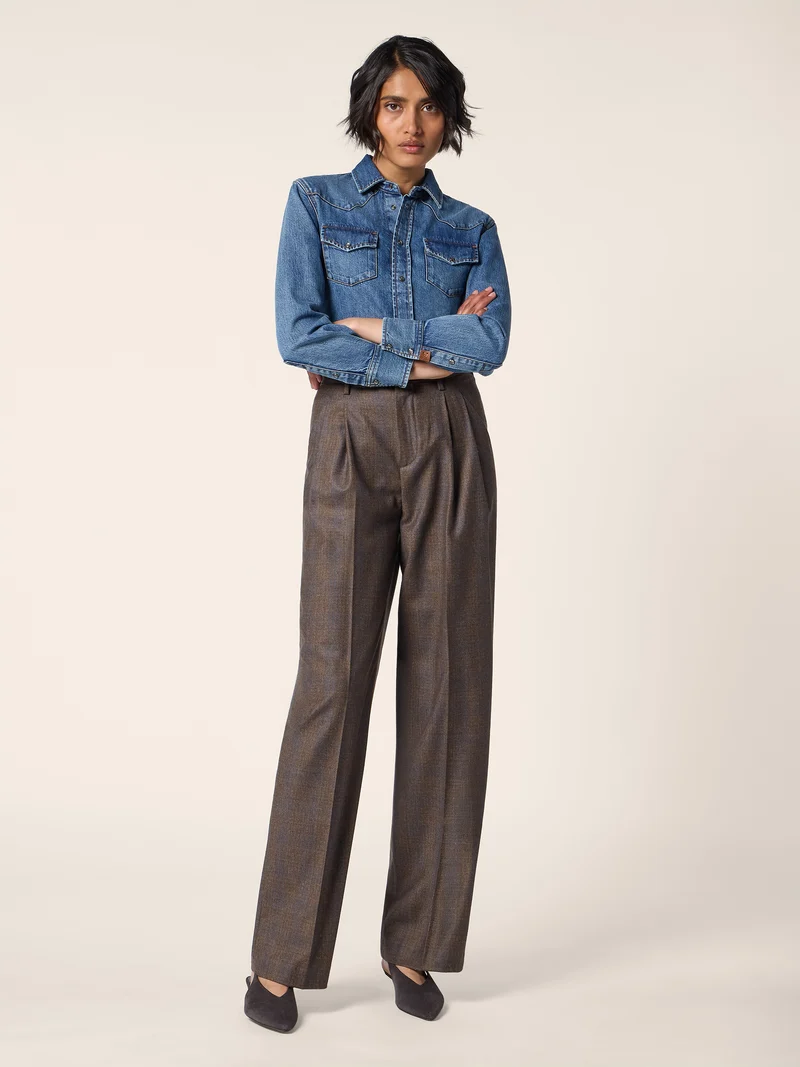 Robin – Check Flannel Pants