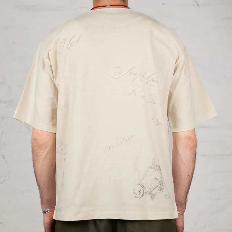 Athletic T-Shirt "Drawing" Bone