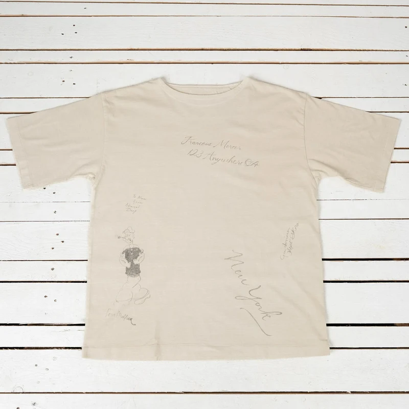 Athletic T-Shirt "Drawing" Bone