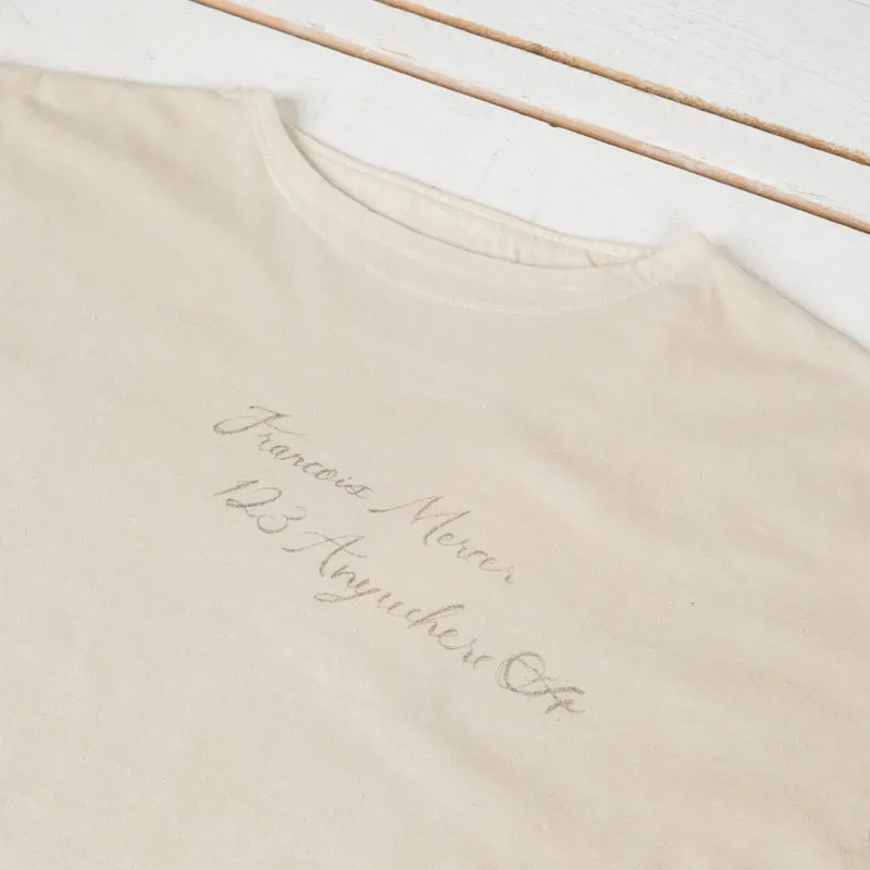 Athletic T-Shirt "Drawing" Bone