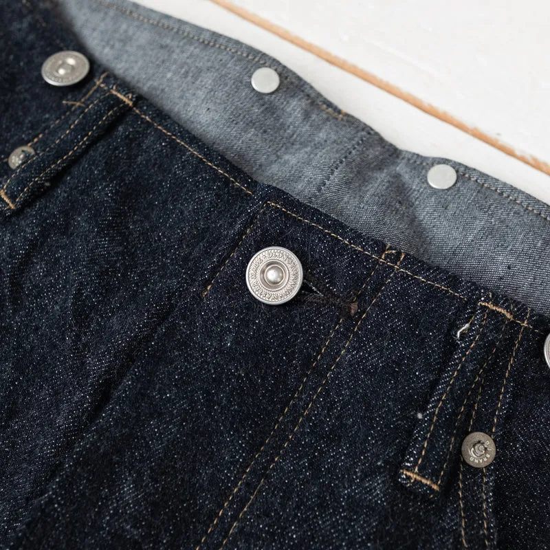 Beltless Waist Jean Trouser "990" Indigo