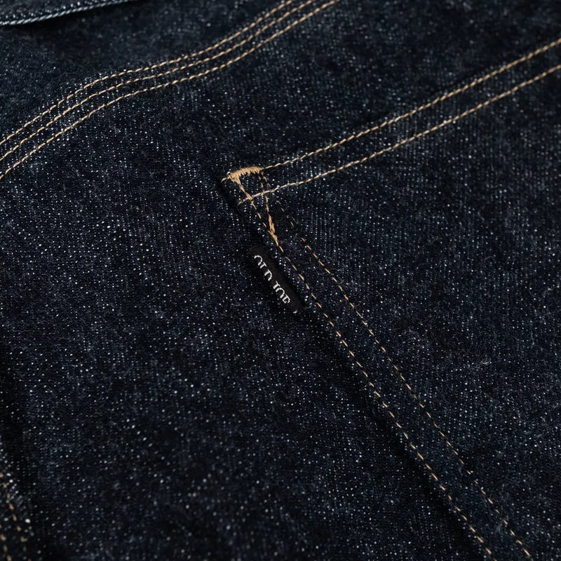 Beltless Waist Jean Trouser "990" Indigo