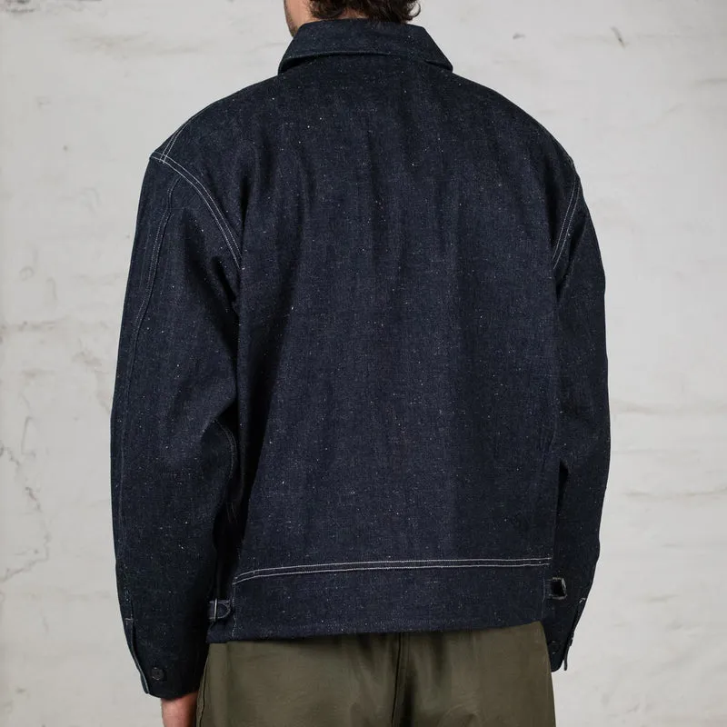 Erwin Zip Jacket Indigo