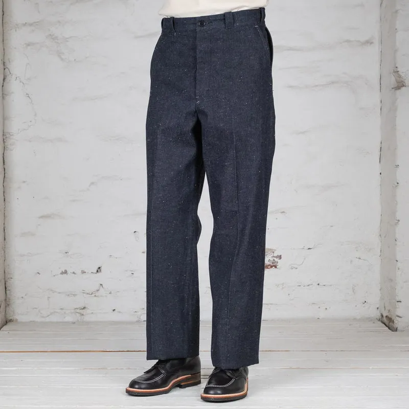 Split Pocket Regent Trouser Indigo