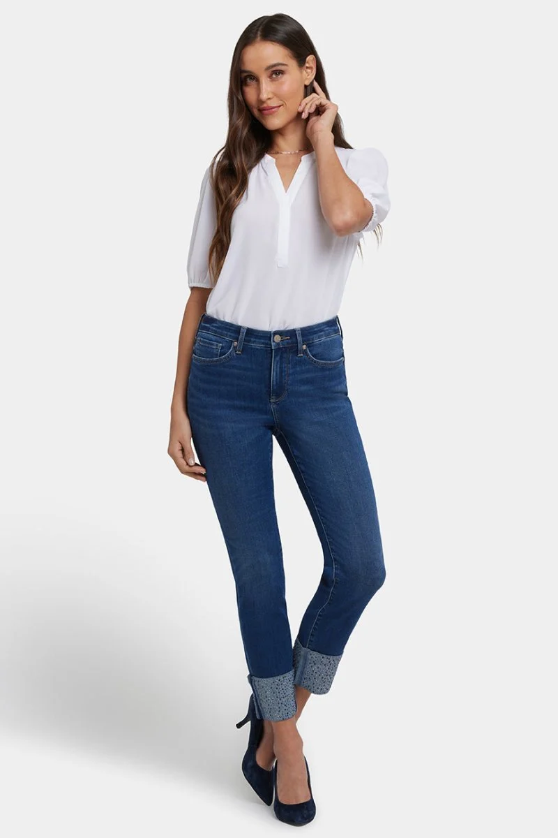 Sheri Slim Ankle Jeans | Vintage Lapis