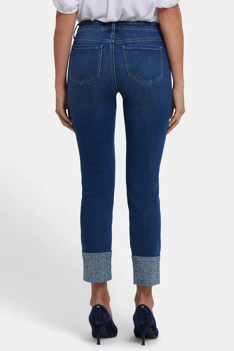 Sheri Slim Ankle Jeans | Vintage Lapis