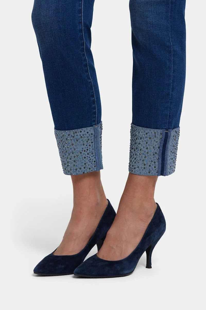 Sheri Slim Ankle Jeans | Vintage Lapis